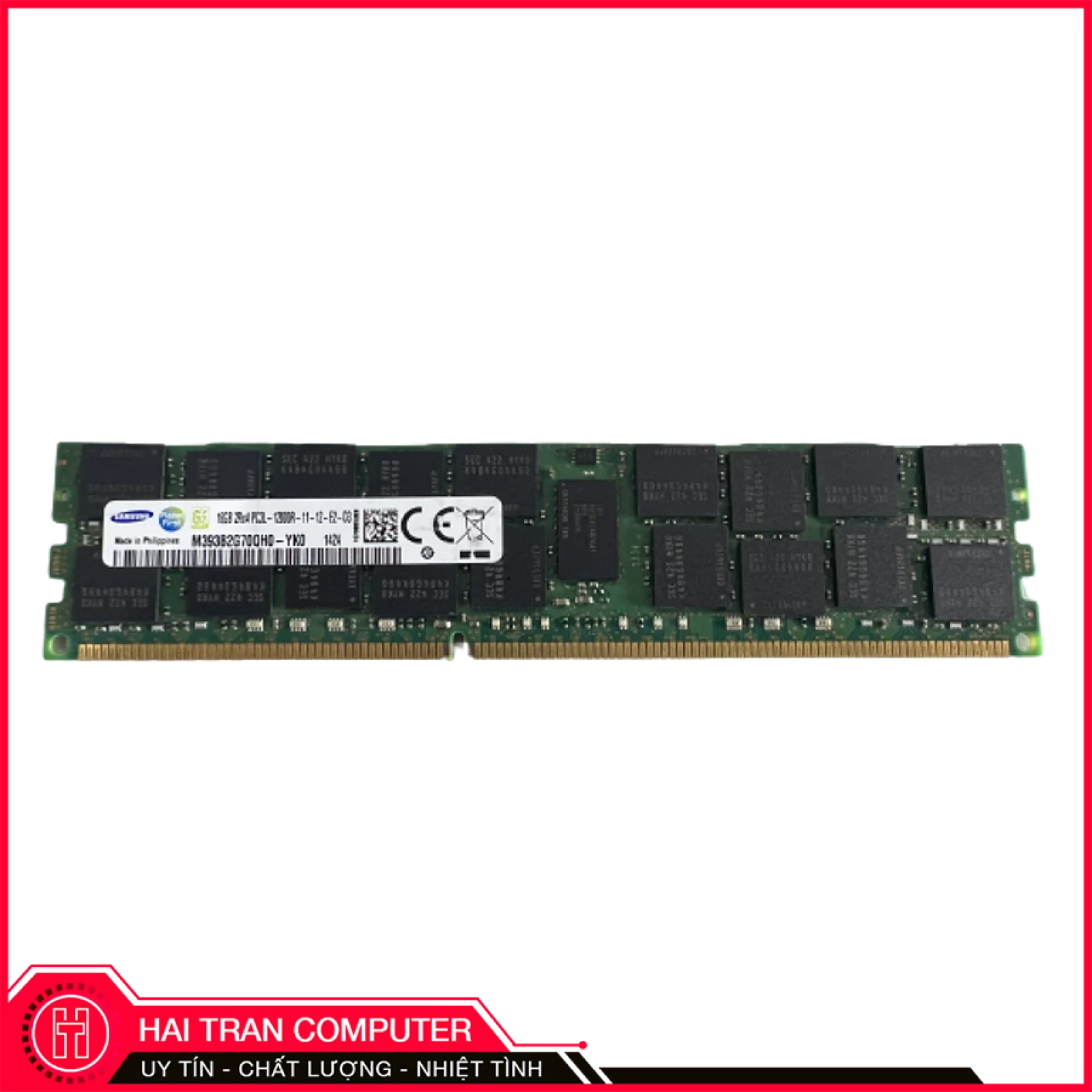Ram DDR3 ECC Registered 16GB 1600Mhz